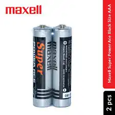 ماكسيل بطاريات سوبر اسود AAA - 2