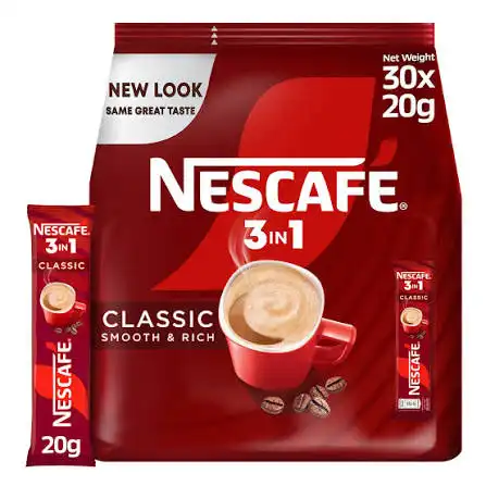 نستلة نسكافيه كلاسيك عرض 3 كيس 30 غ
