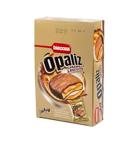 اوباليز بسكويت مغطس شوكولا26غ