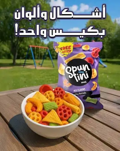 سبونتي شيبس سناك سوشي 30غ