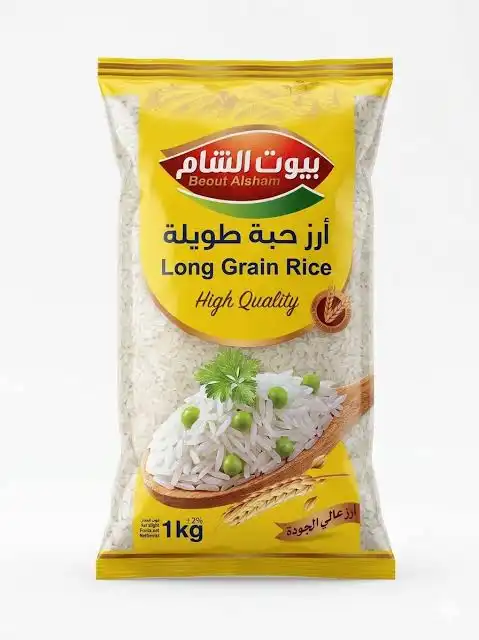 بيوت الشام أرز حبة مصرية 1 كغ