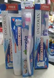 نيو جينو عرض معجون اسنان 125غ+فرشاة