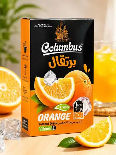 كولومبوس عصير ظرف 40غ