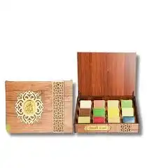 مسك صابون ملون 6 قطع