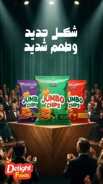 ويكن شيبس جامبو 180غ