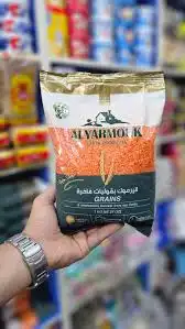 اليرموك عدس مجروش 1كغ