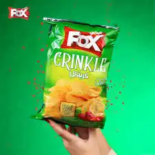 فوكس شيبس طبيعي وسط 70غ
